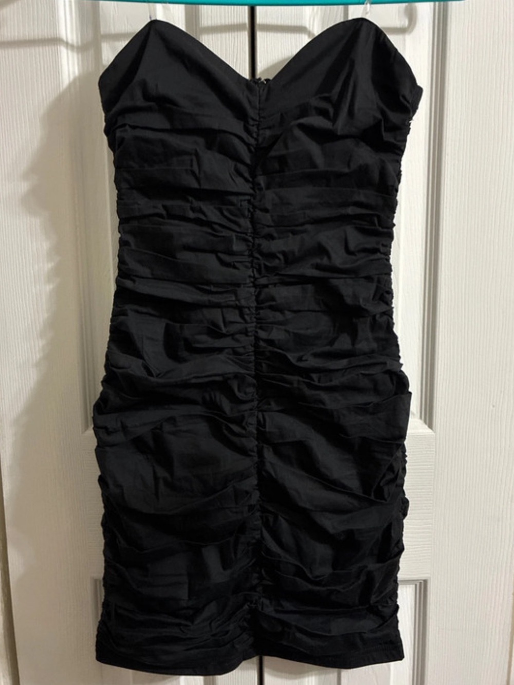 Windsor Strapless Black mini dress XS